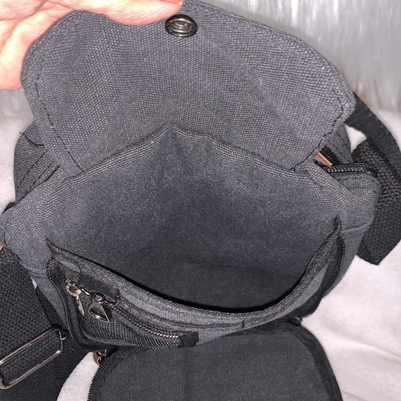 MAZE EXCLUSIVE CANVAS CROSSBODY BAG - Picture 7 of 11